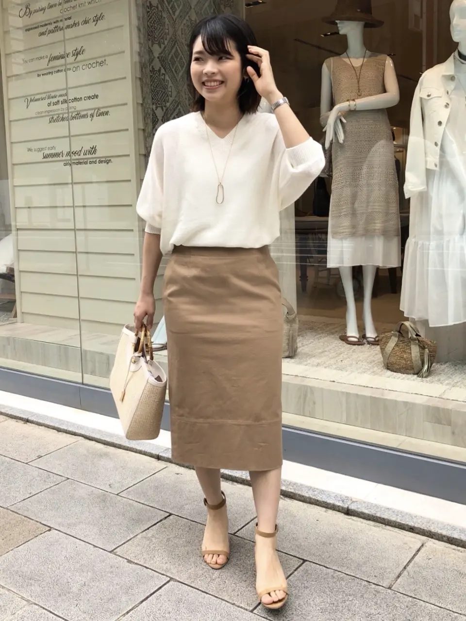  スタッフ コーディネート画像