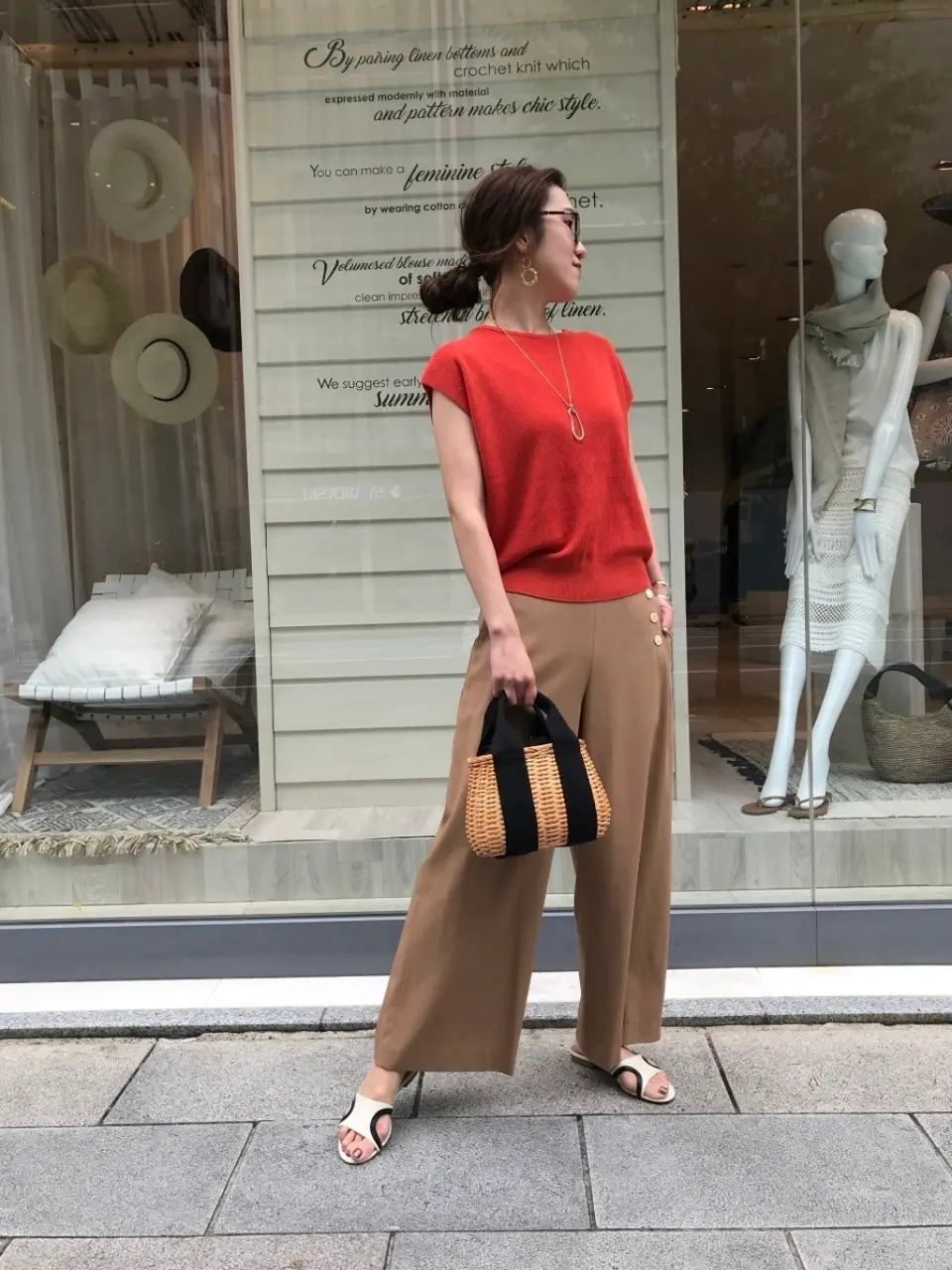  スタッフ コーディネート画像