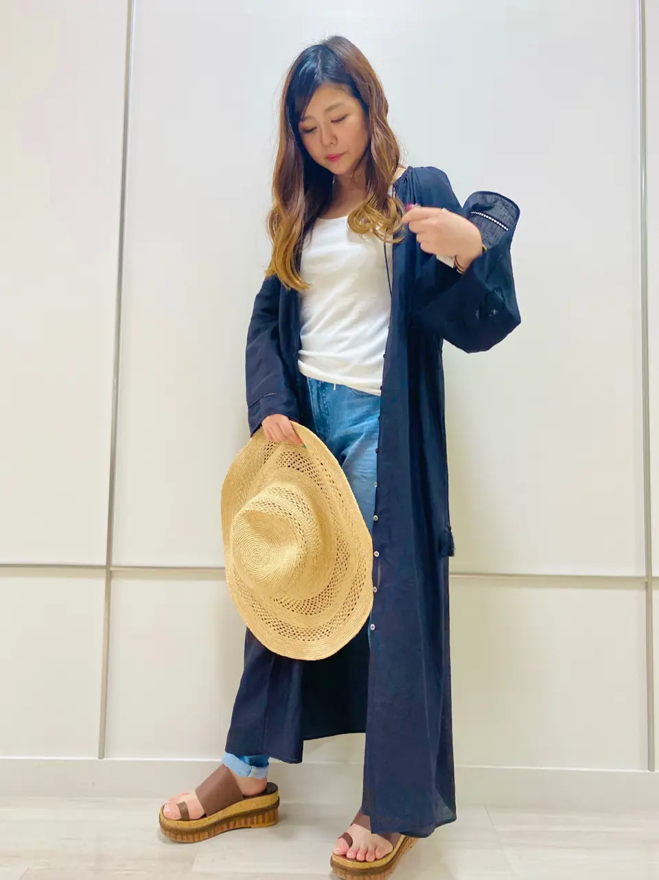  スタッフ コーディネート画像