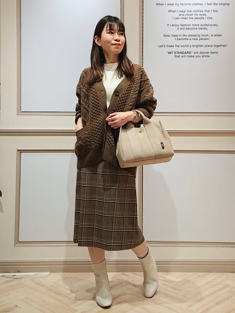 23区 五十立 コーディネート画像