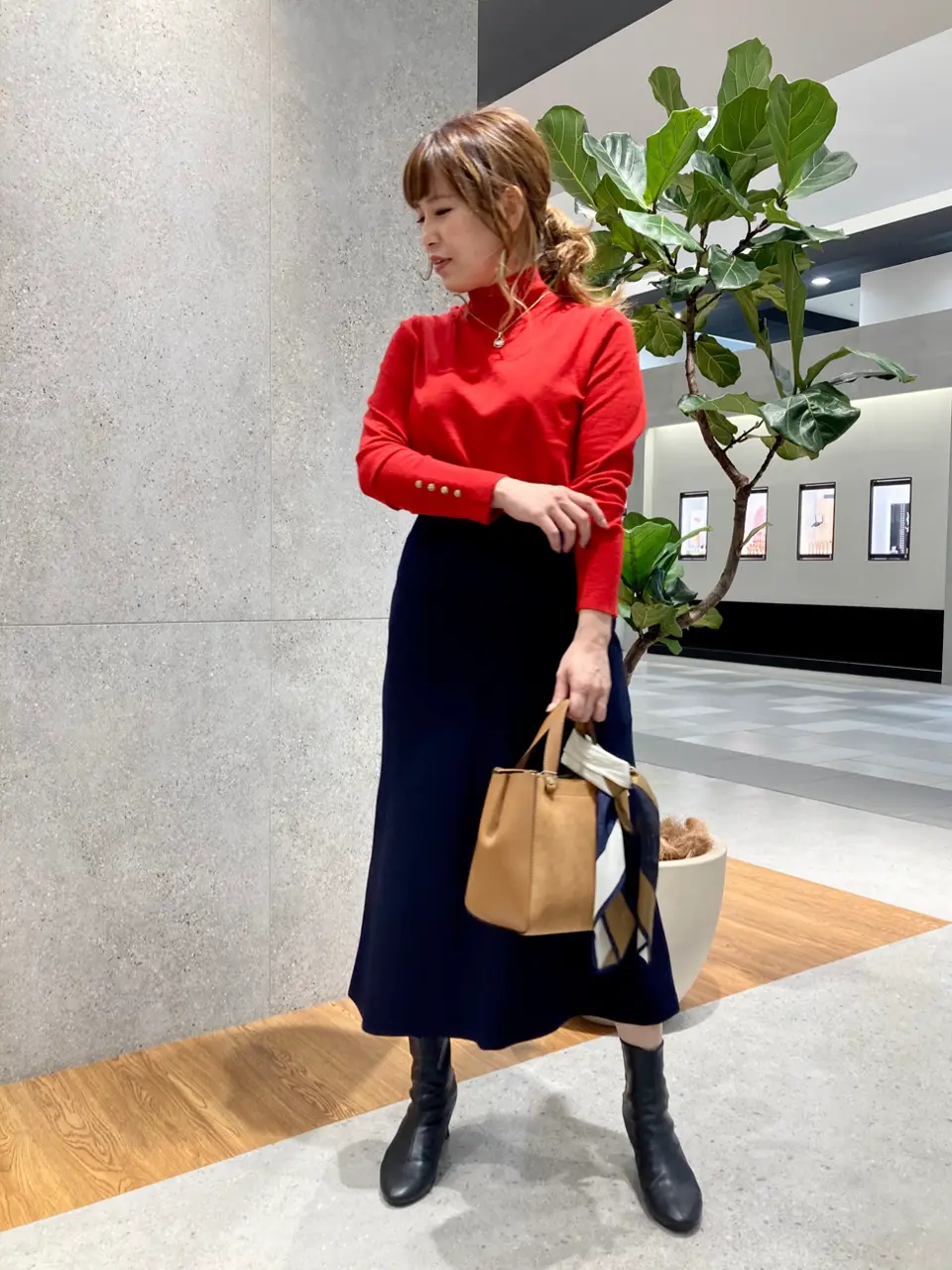  スタッフ コーディネート画像