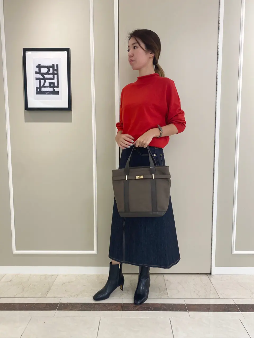  スタッフ コーディネート画像