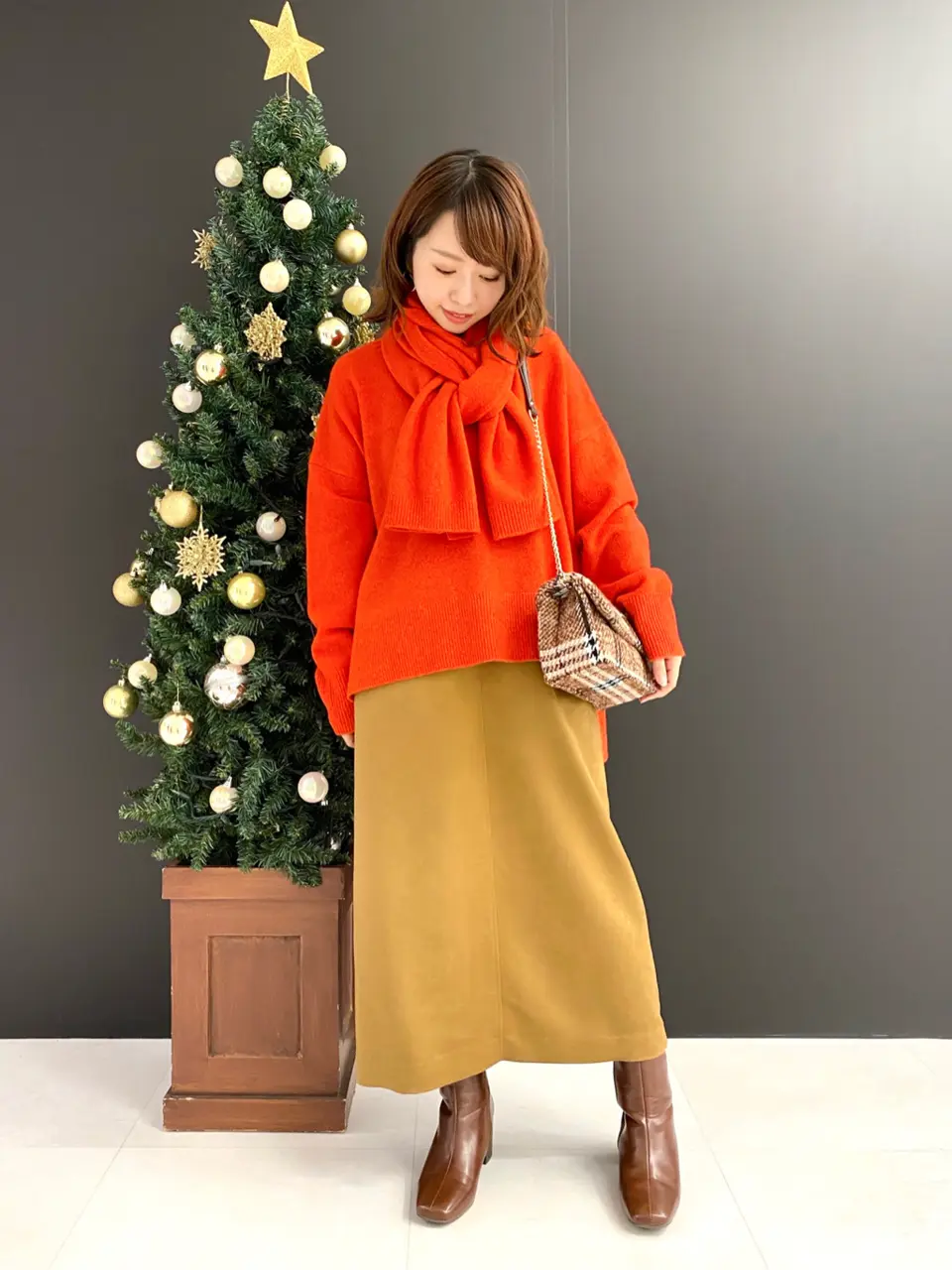  草木 コーディネート画像