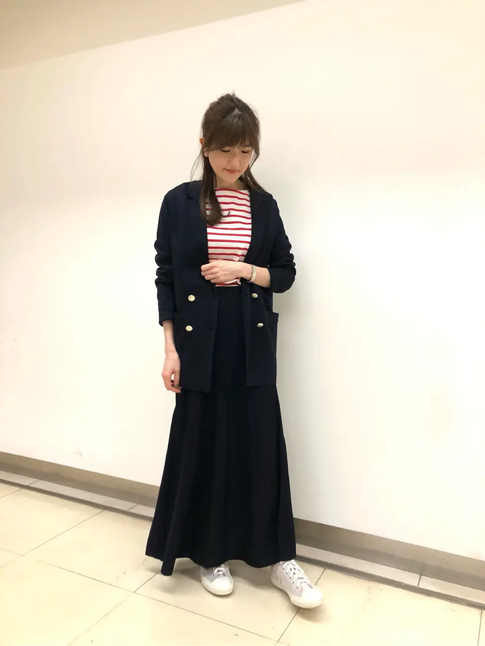  スタッフ コーディネート画像