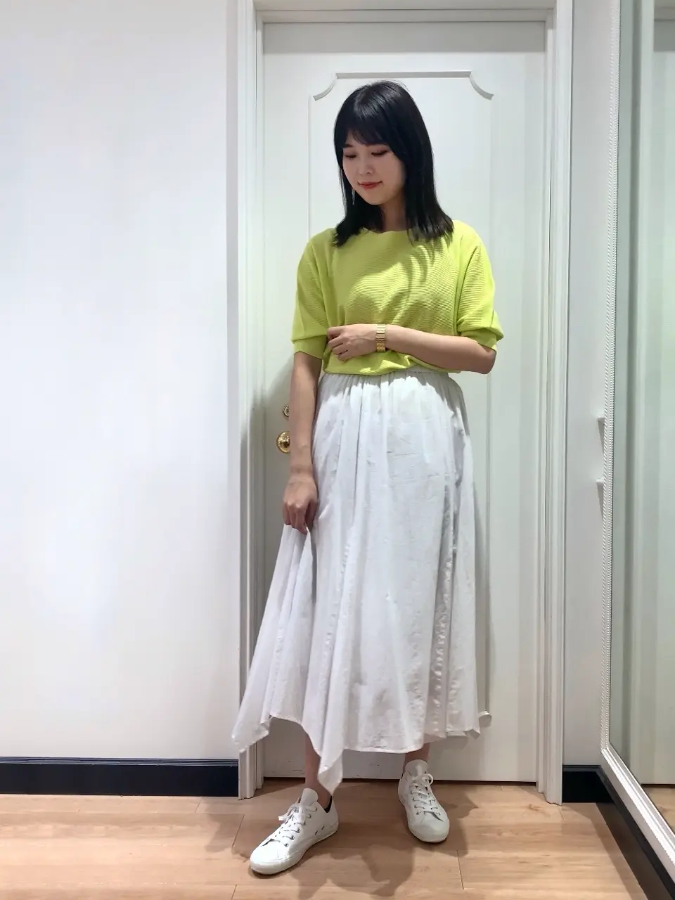  スタッフ コーディネート画像