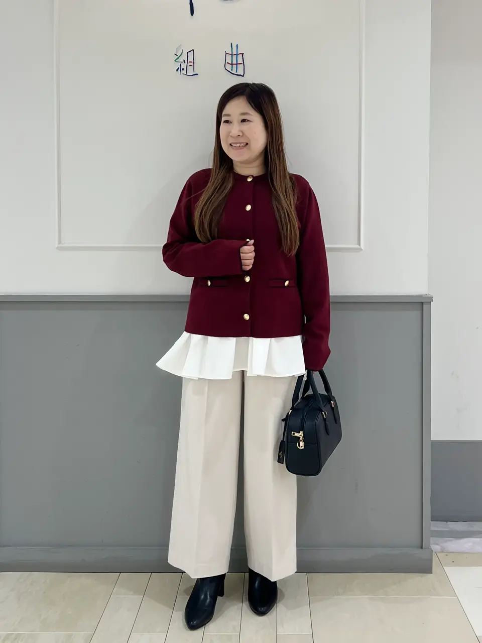 ANY SIS スタッフ コーディネート画像