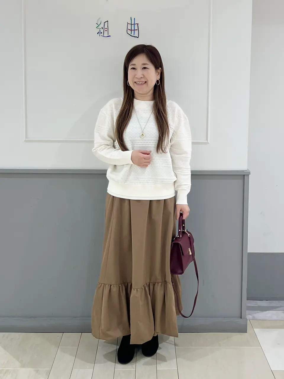  スタッフ コーディネート画像