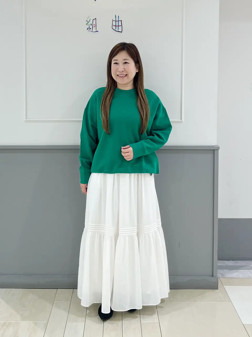  スタッフ コーディネート画像