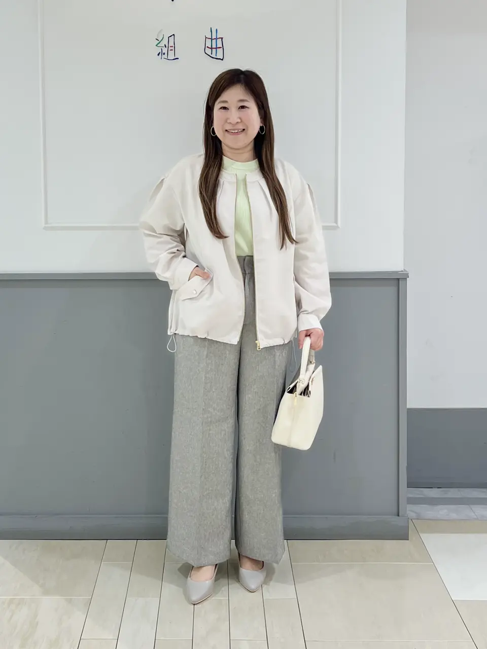 ANY SIS スタッフ コーディネート画像