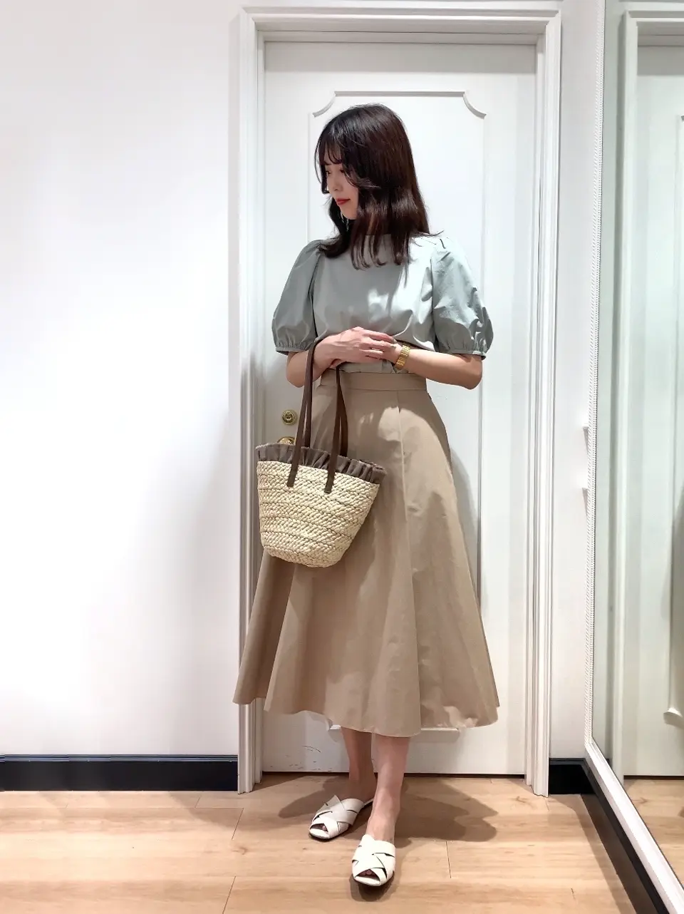  スタッフ コーディネート画像