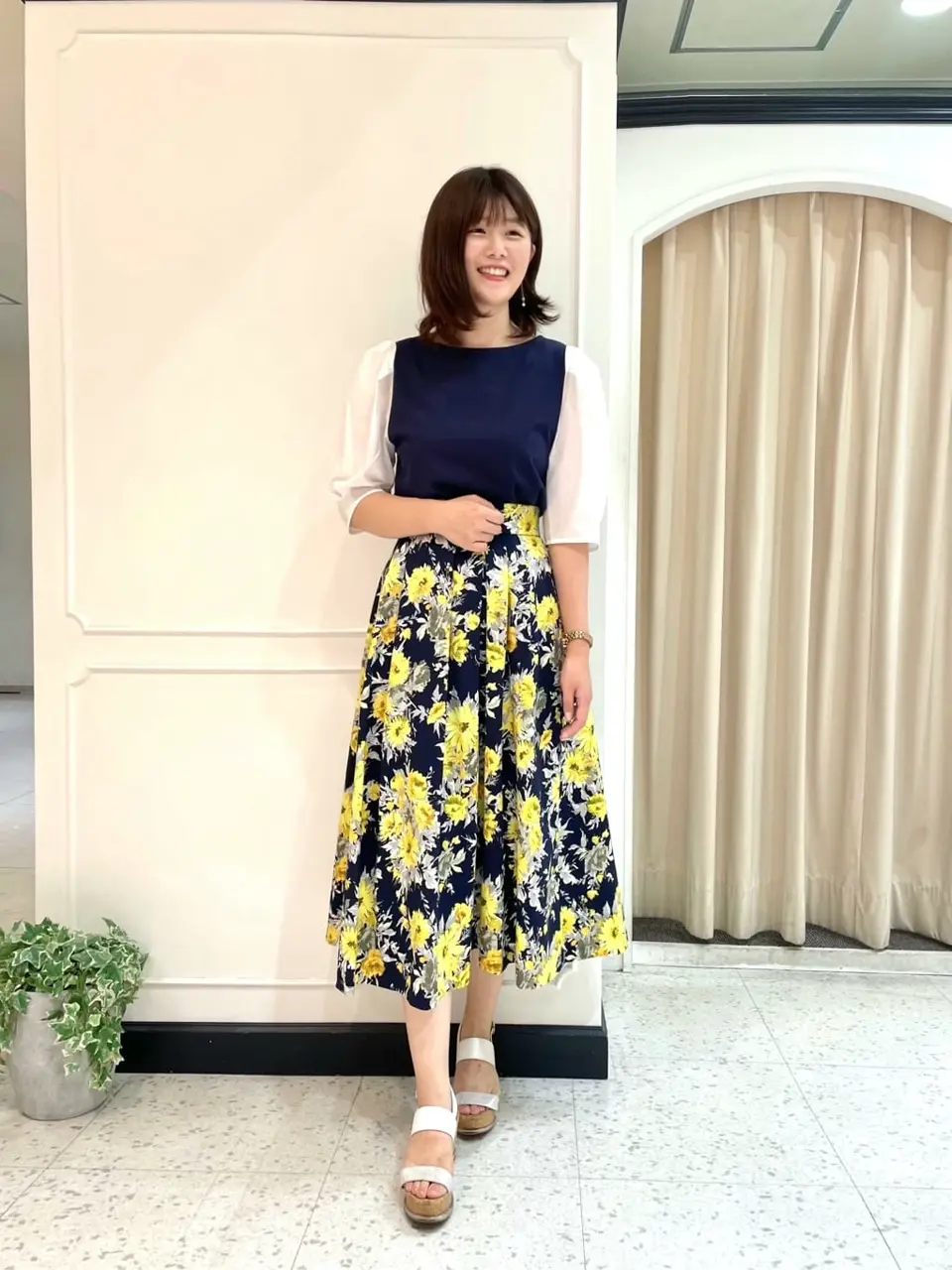  スタッフ コーディネート画像