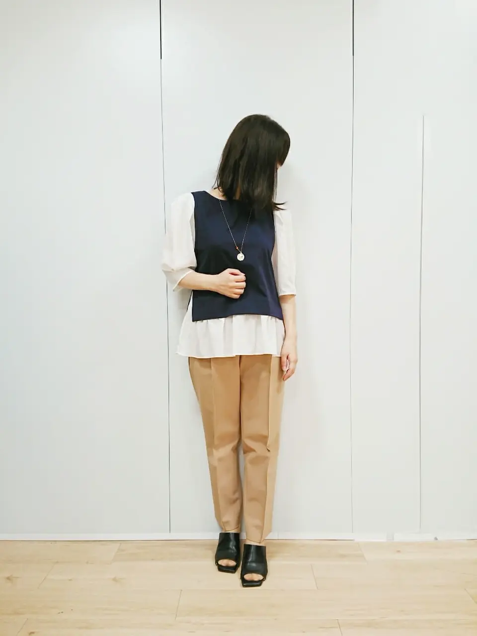  三ツ口 コーディネート画像