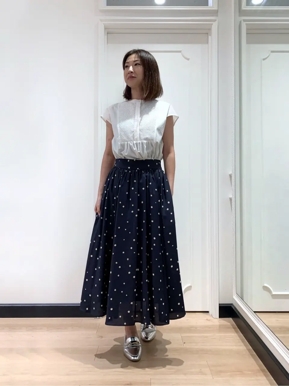  スタッフ コーディネート画像