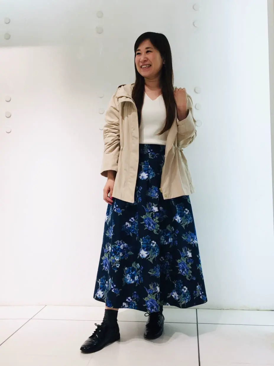  スタッフ コーディネート画像