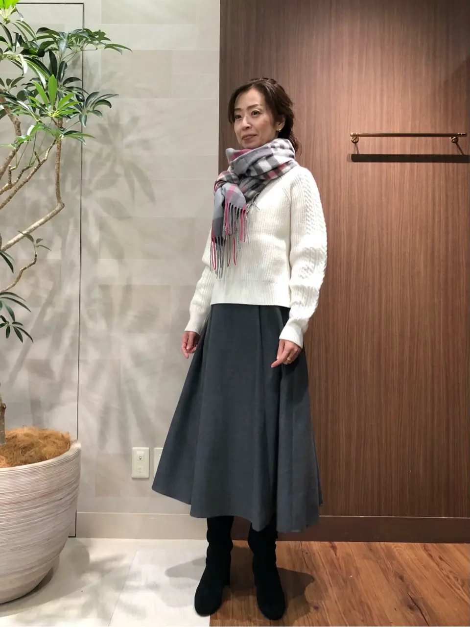  スタッフ コーディネート画像