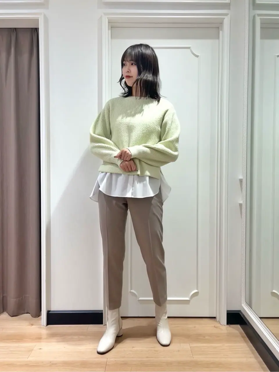  スタッフ コーディネート画像