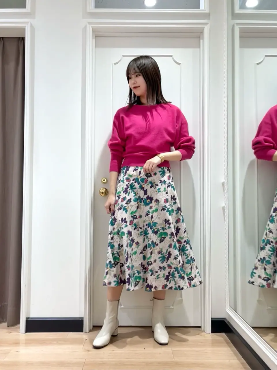  スタッフ コーディネート画像