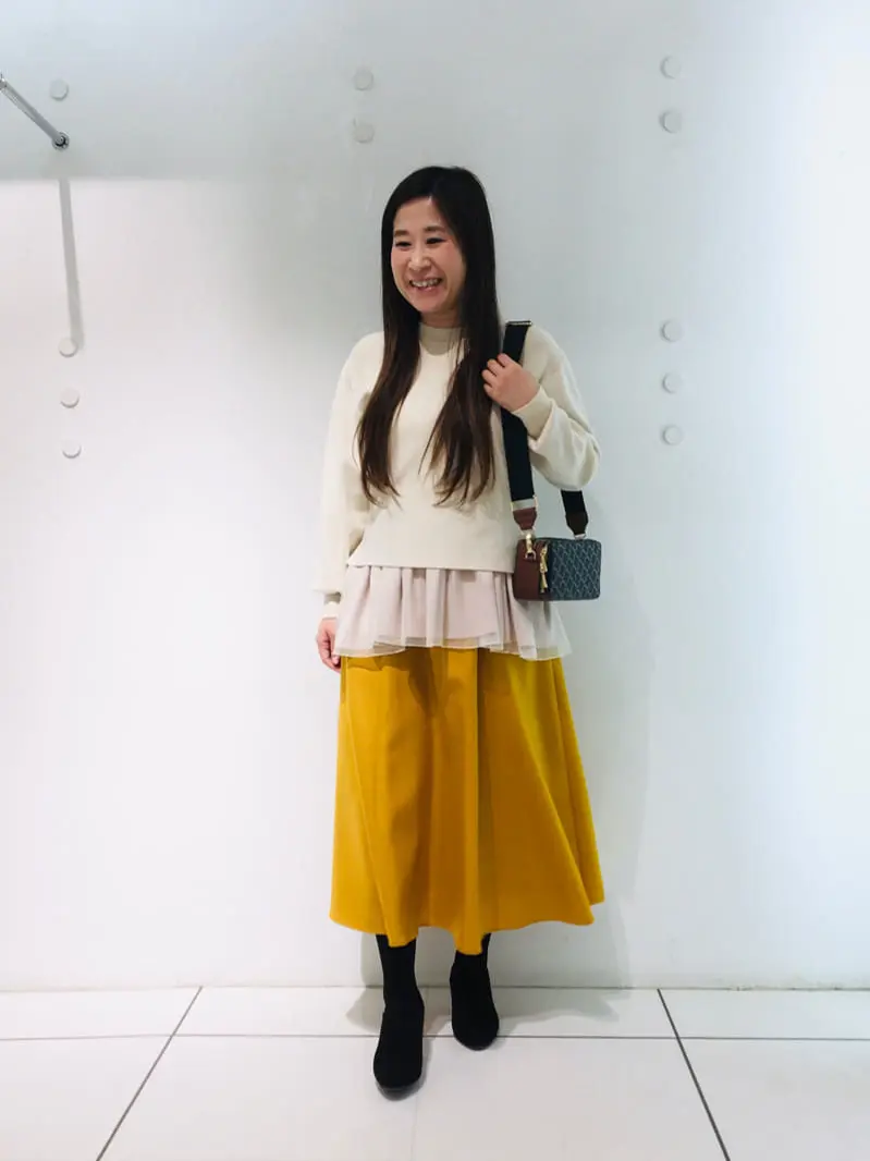  スタッフ コーディネート画像