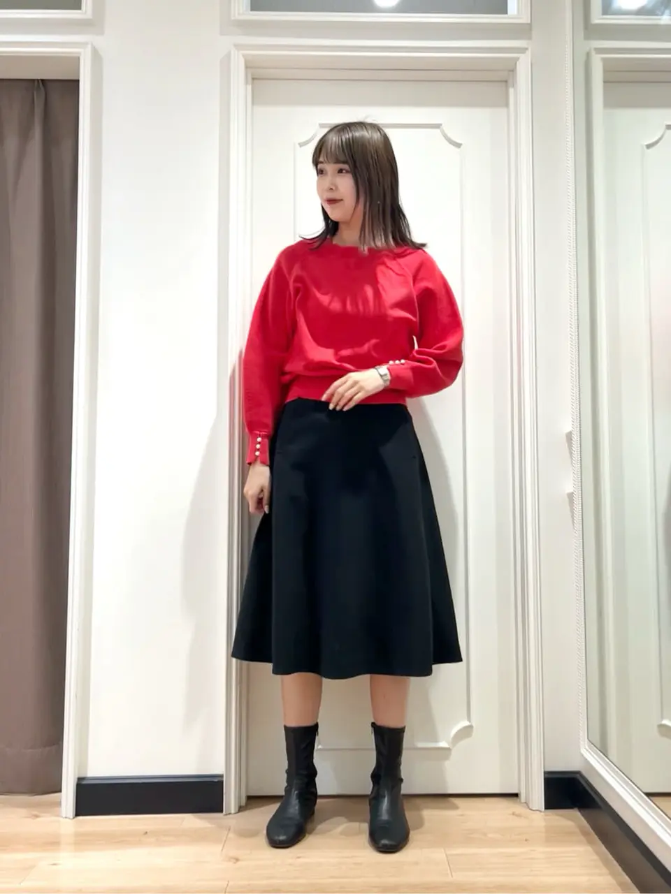  スタッフ コーディネート画像