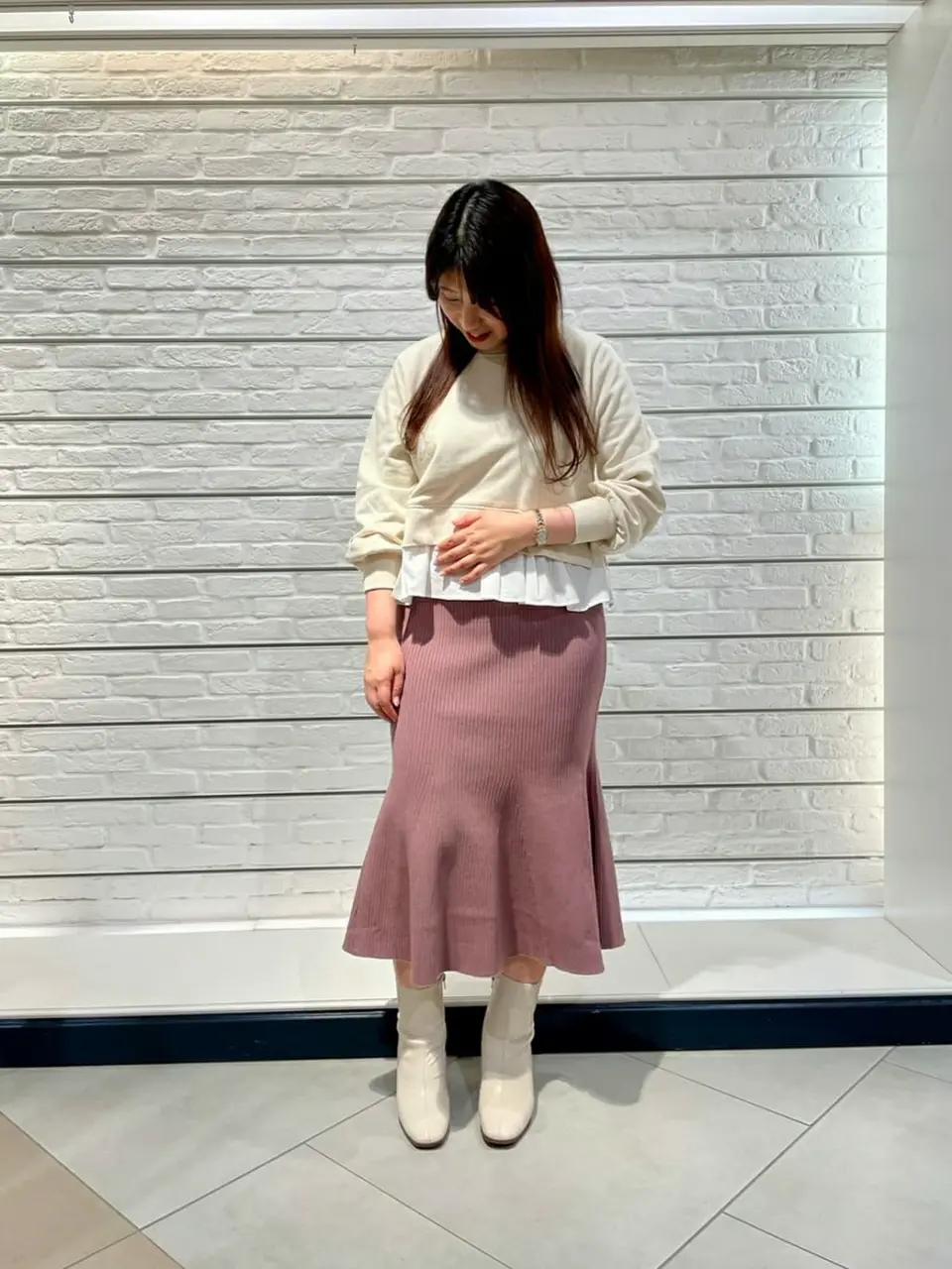  スタッフ コーディネート画像