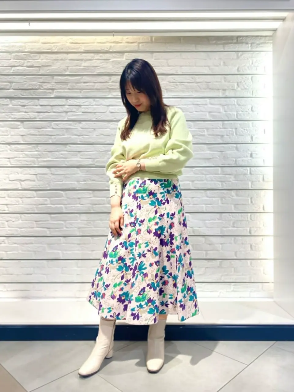  スタッフ コーディネート画像