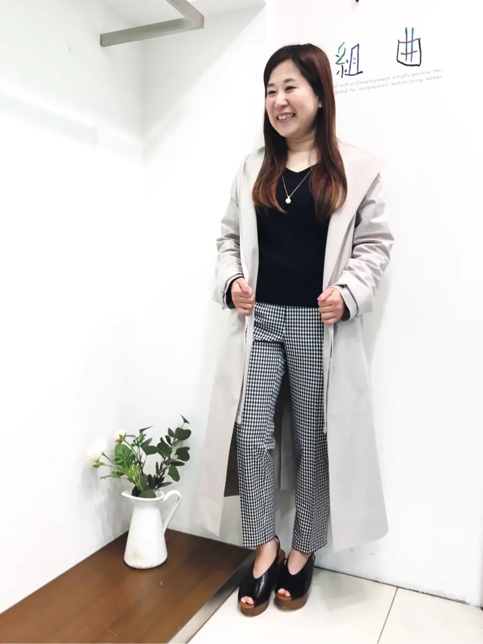  スタッフ コーディネート画像