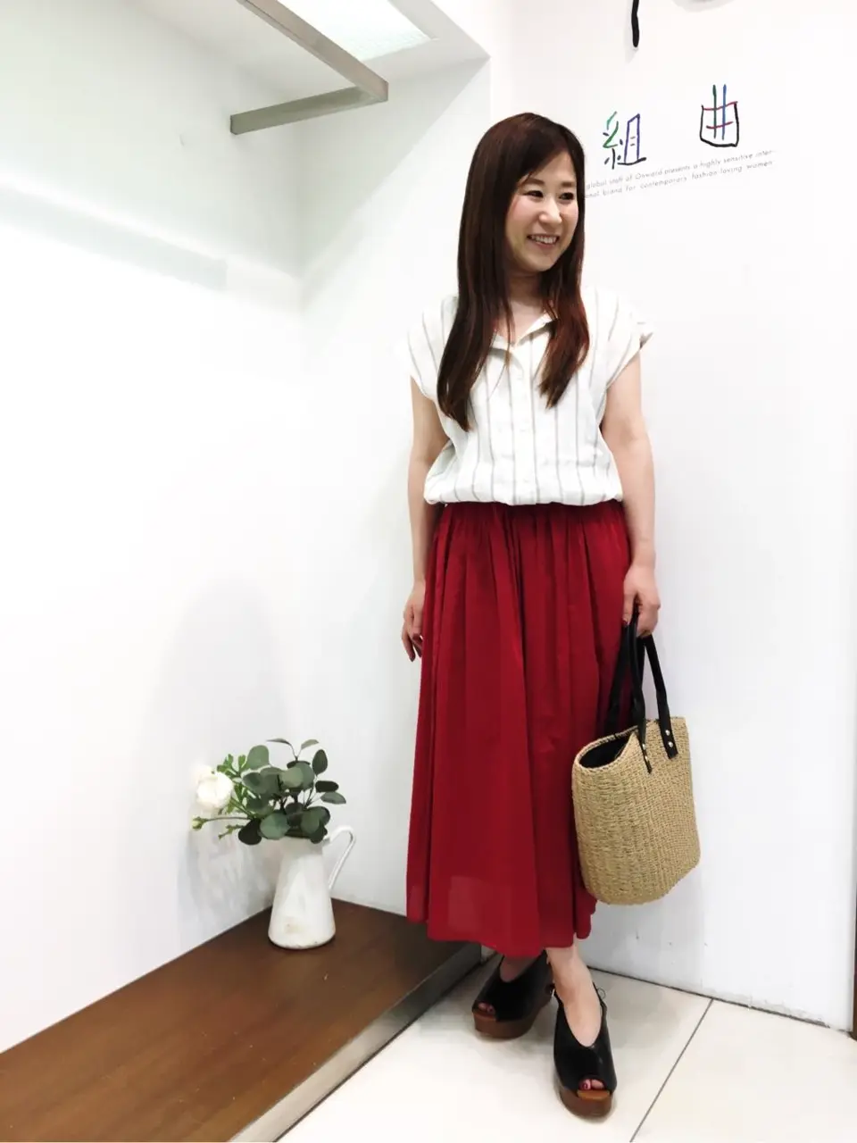  スタッフ コーディネート画像