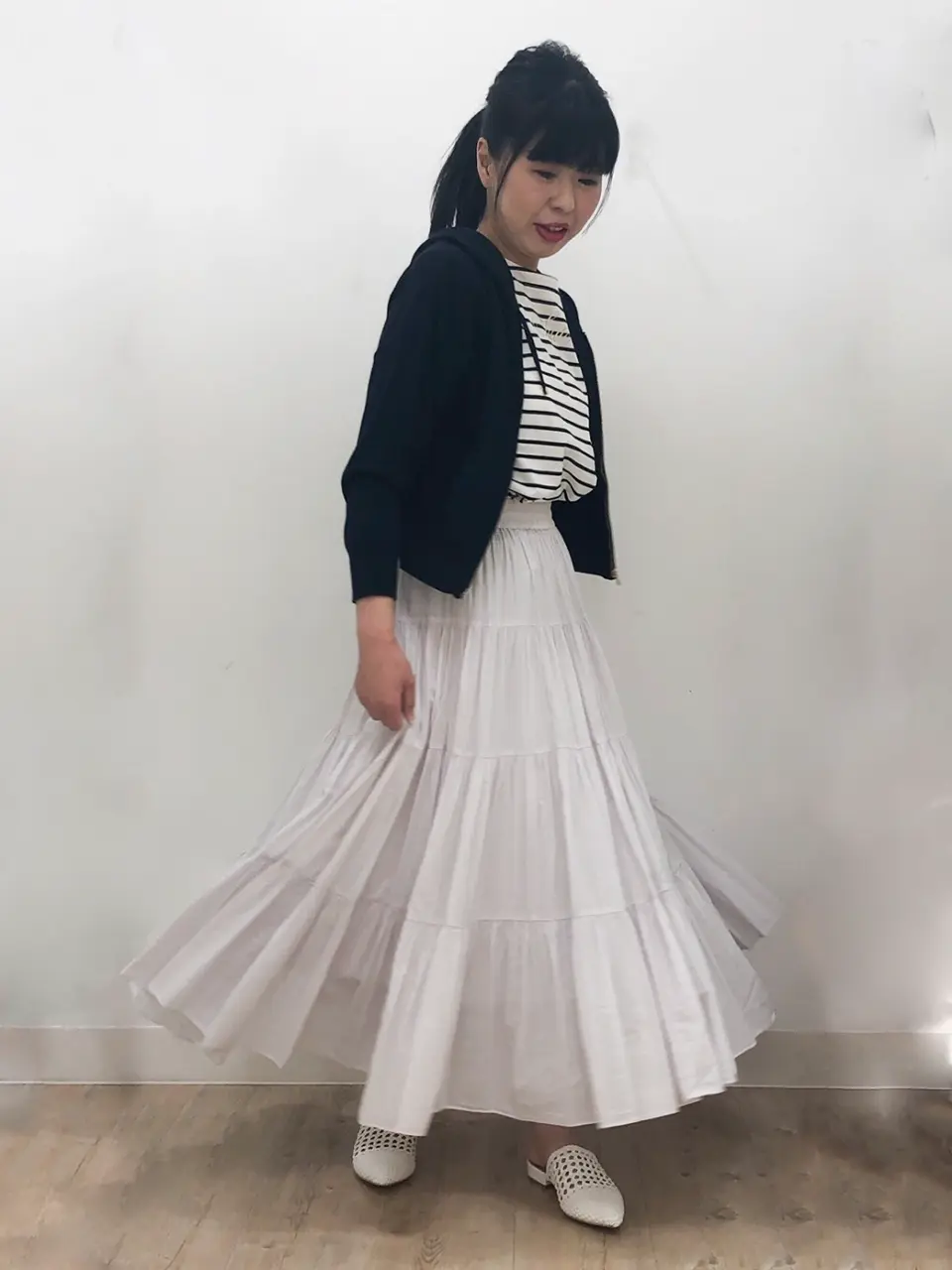  上部 コーディネート画像