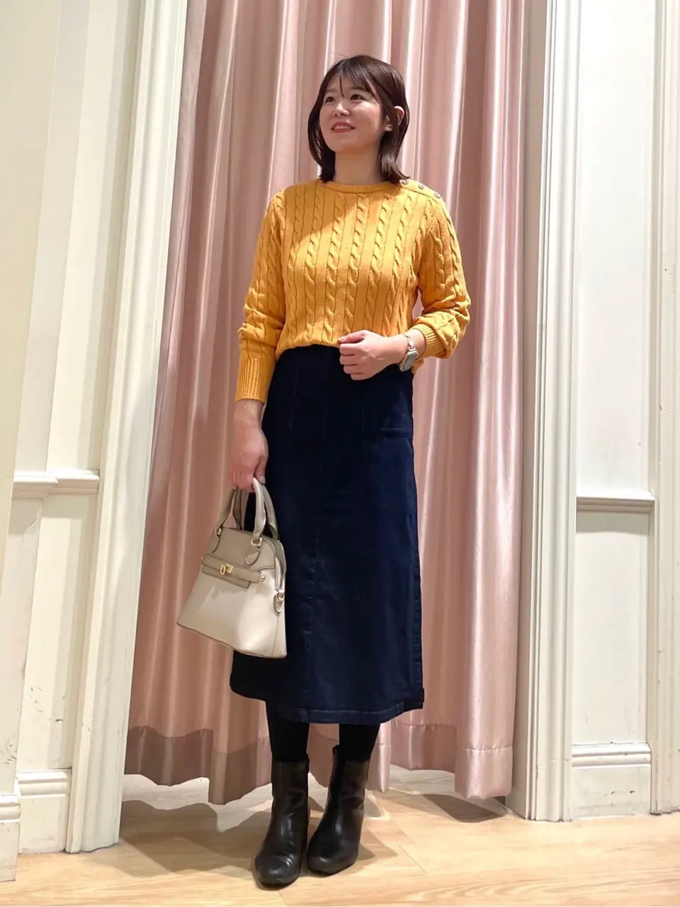  スタッフ コーディネート画像