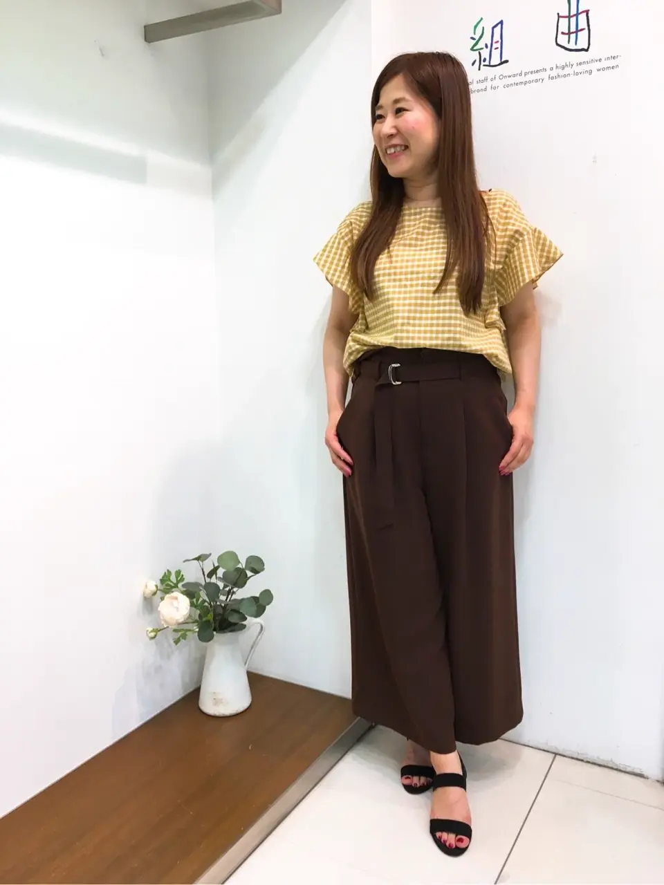  スタッフ コーディネート画像