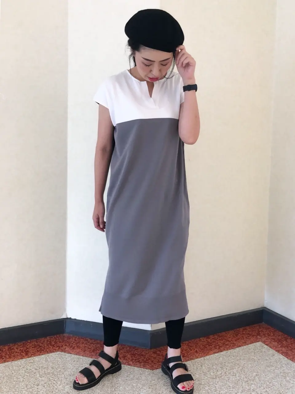  上部 コーディネート画像