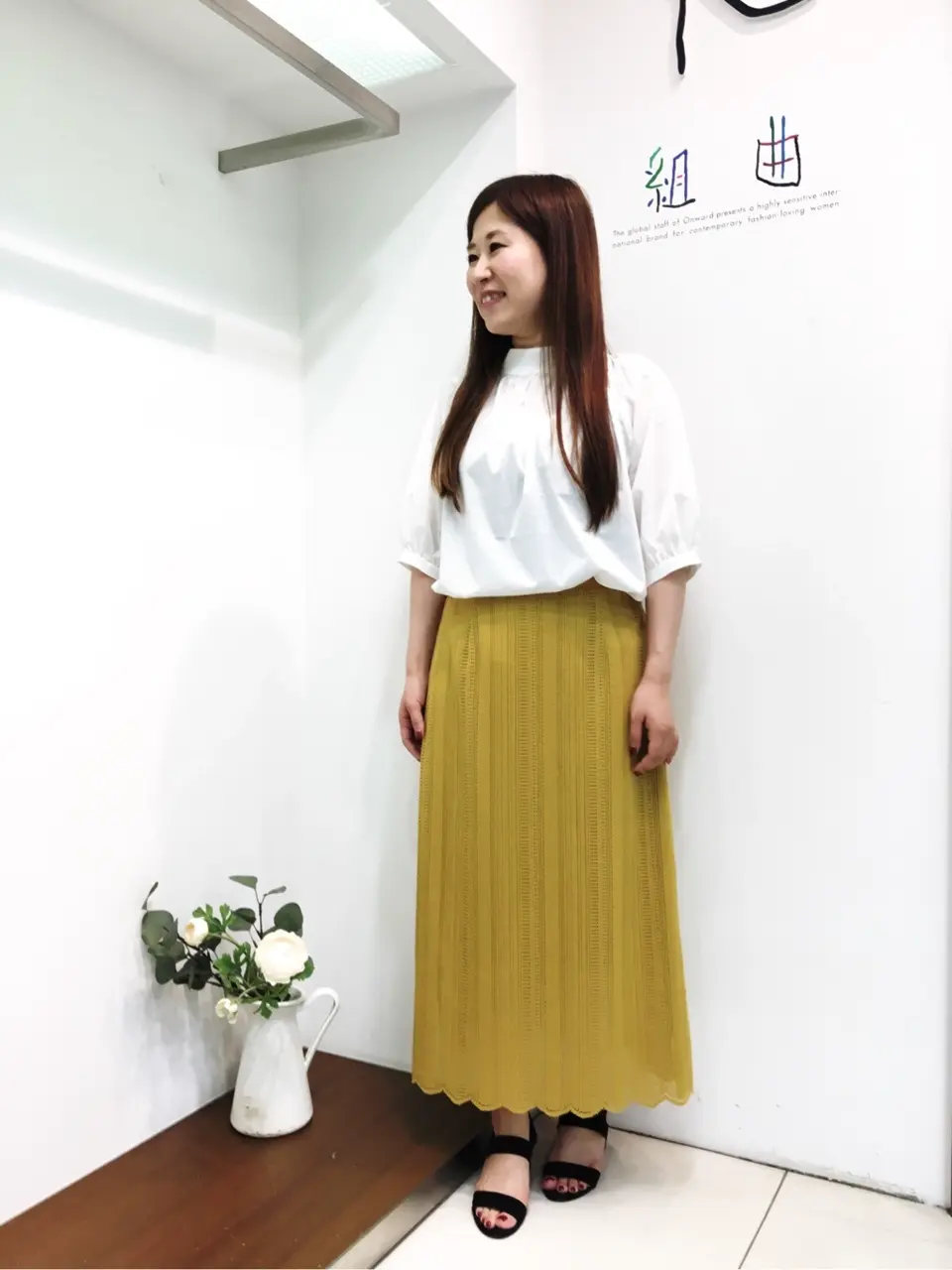  スタッフ コーディネート画像