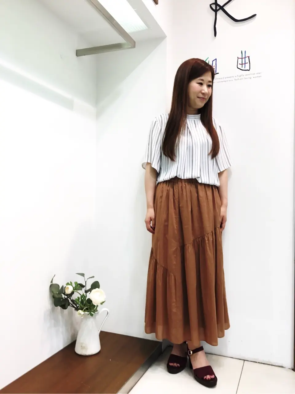  スタッフ コーディネート画像