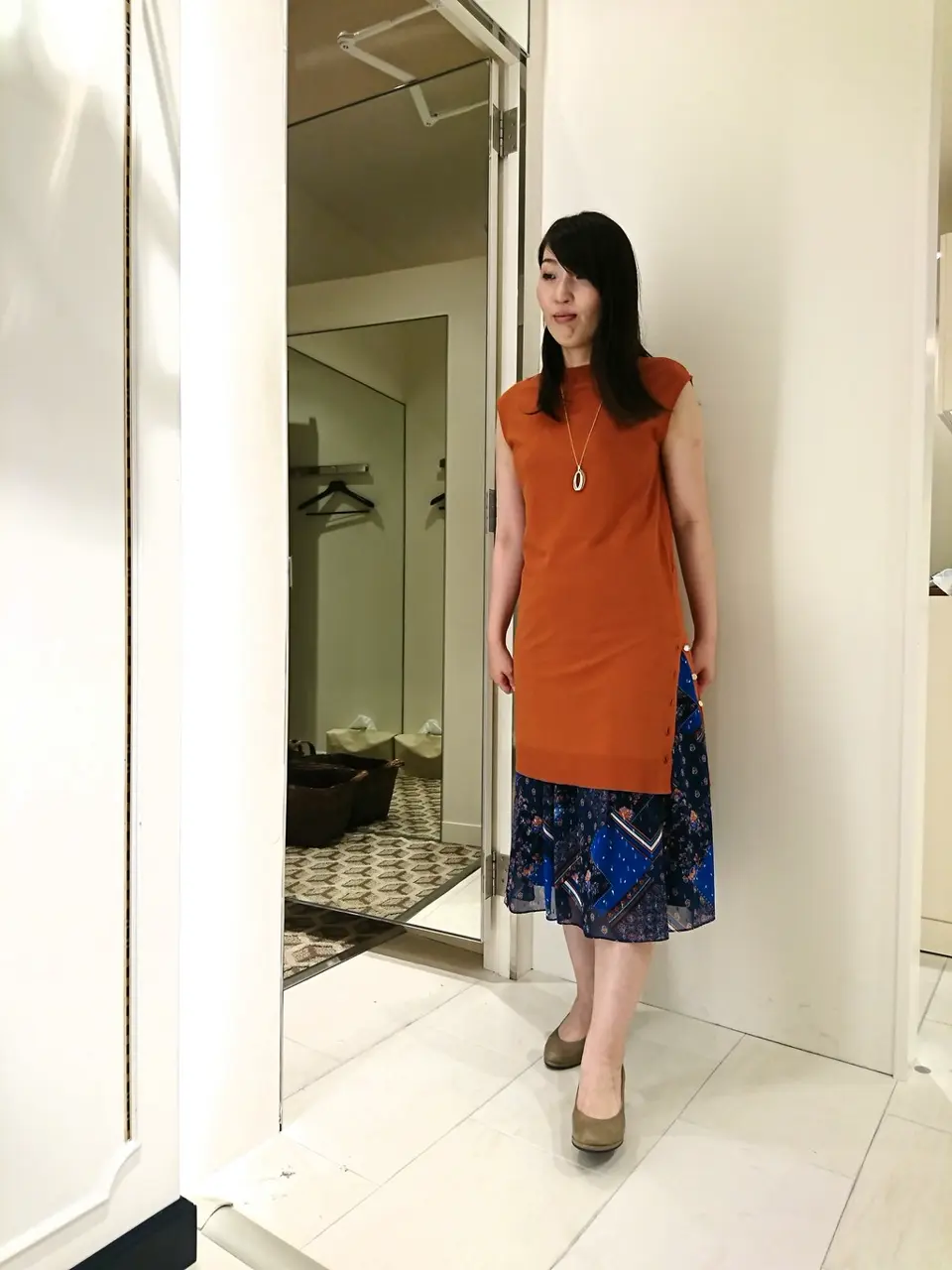  岡 コーディネート画像