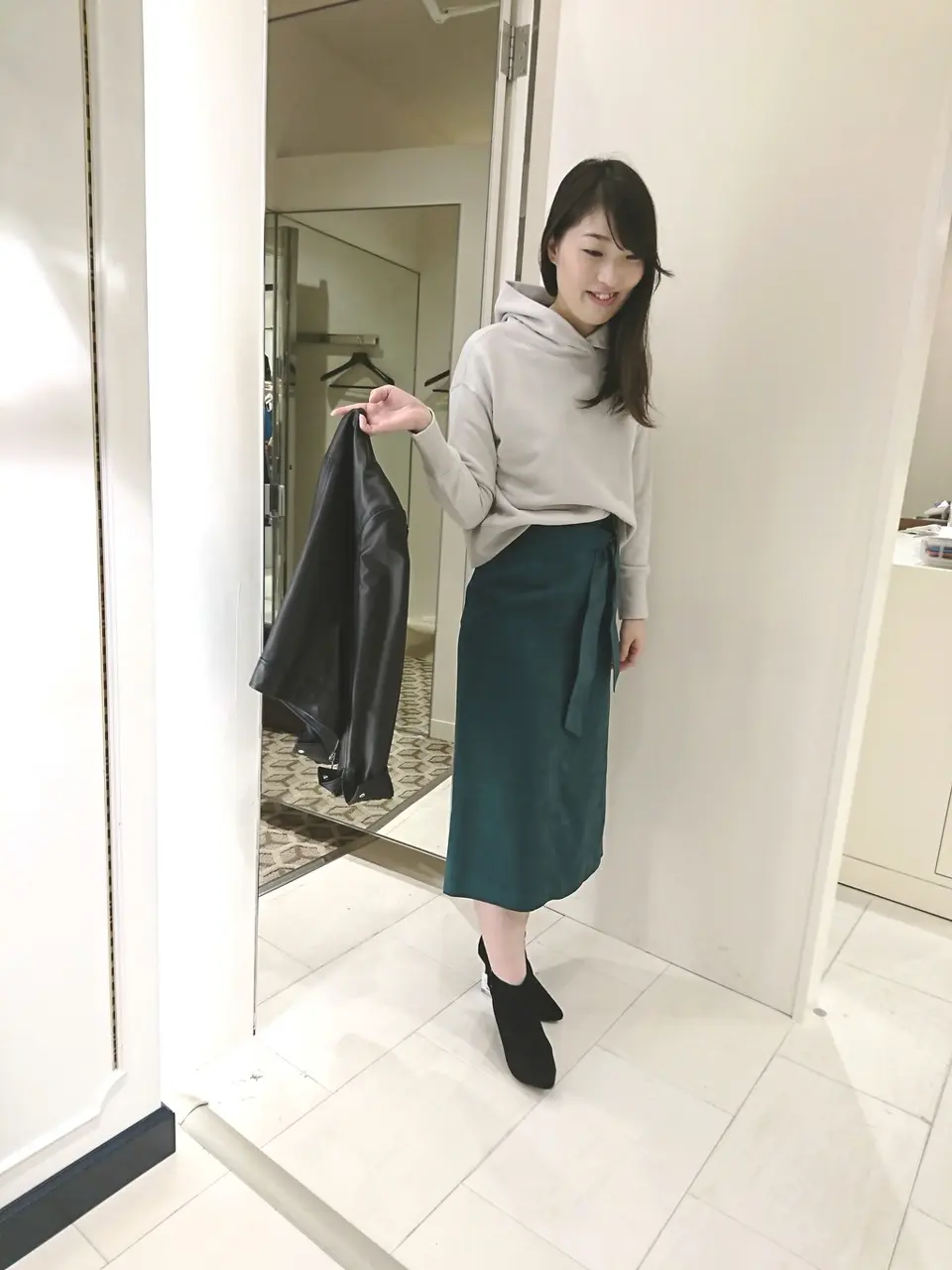  岡 コーディネート画像