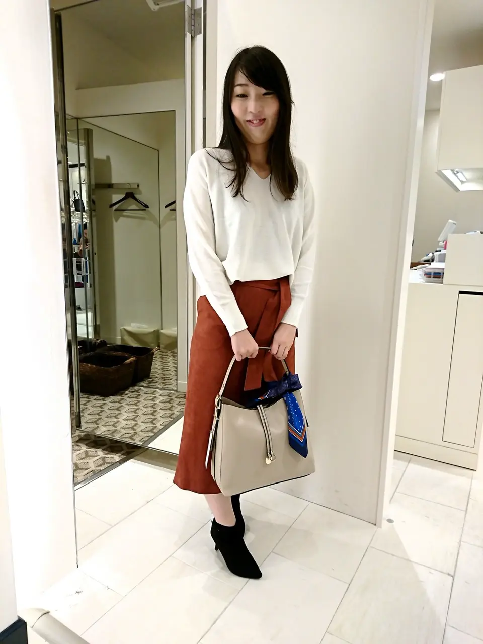  岡 コーディネート画像