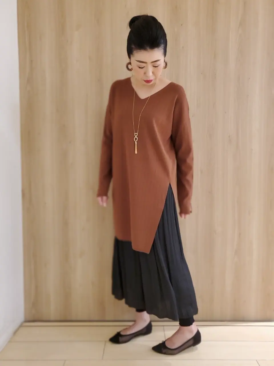  上部 コーディネート画像