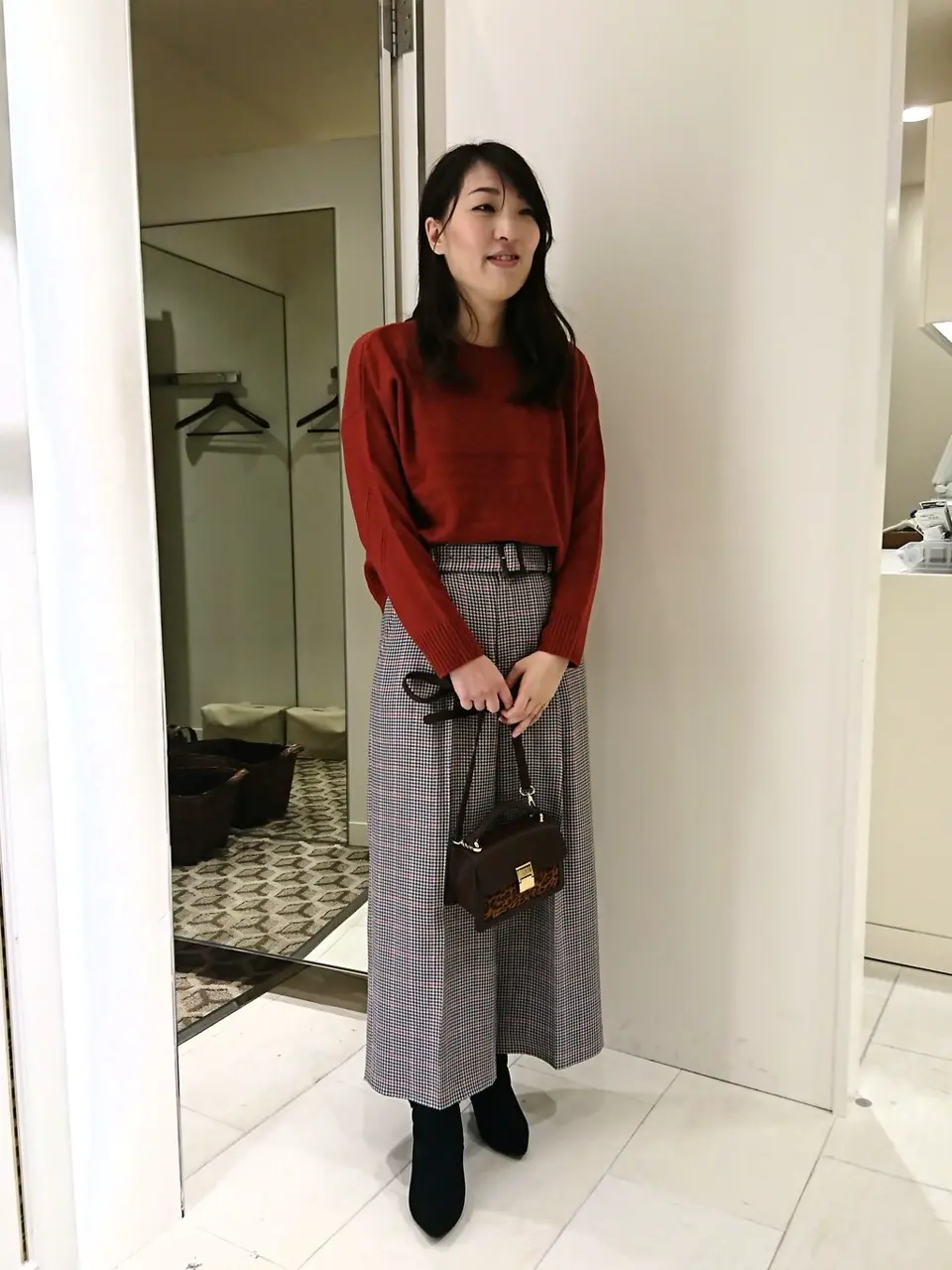  岡 コーディネート画像