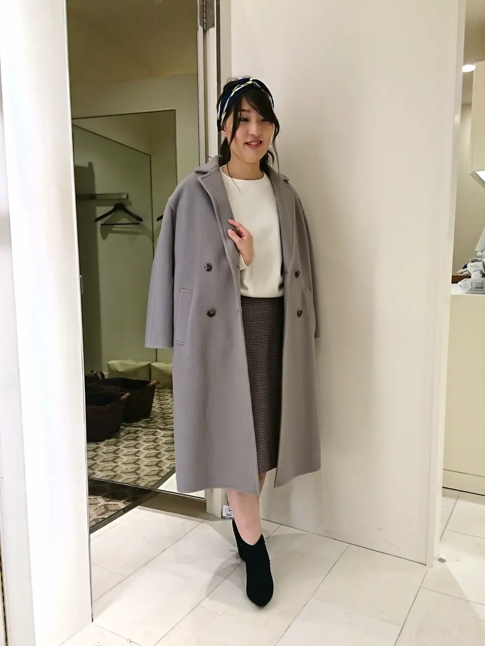  岡 コーディネート画像