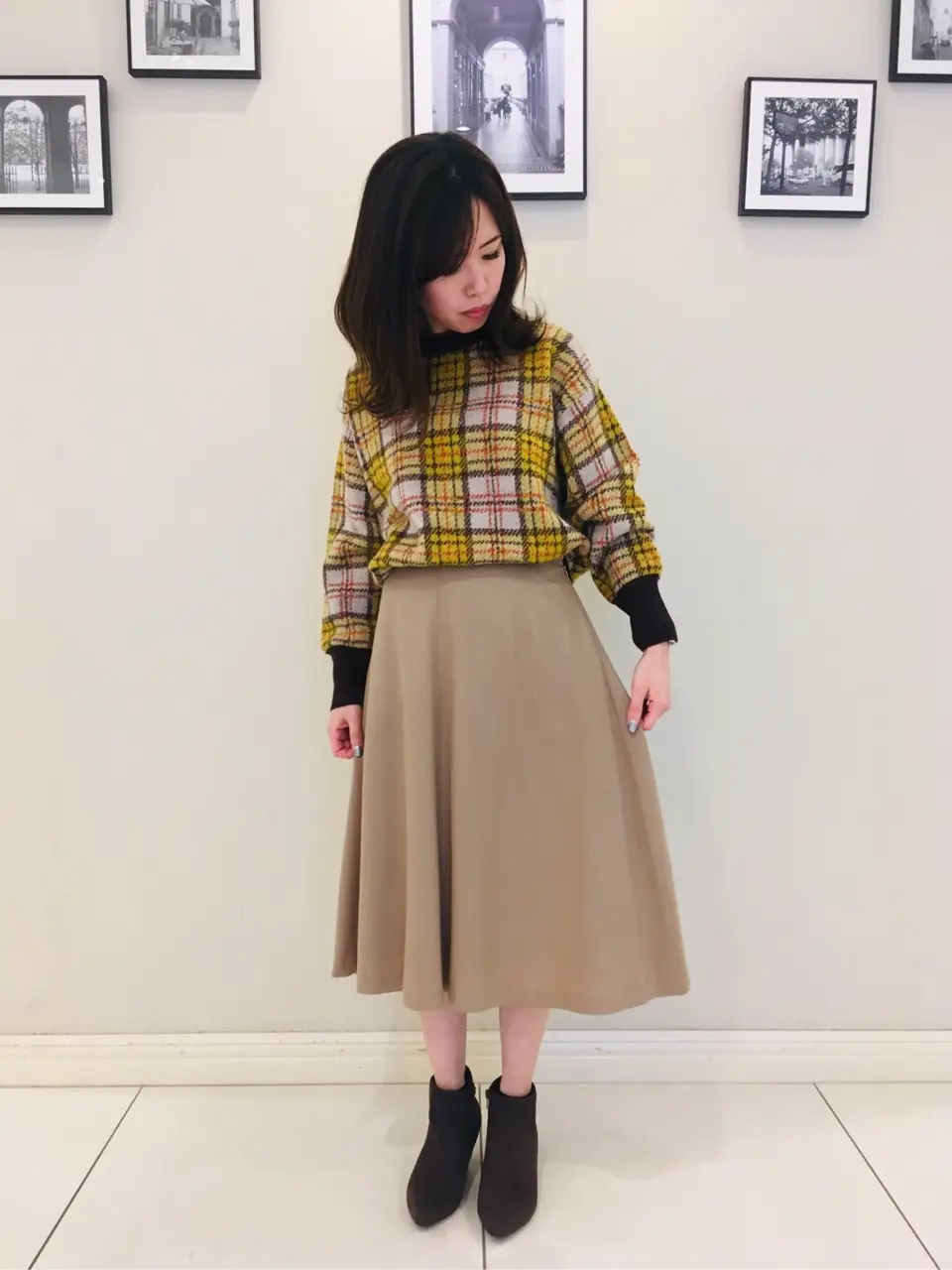  スタッフ コーディネート画像