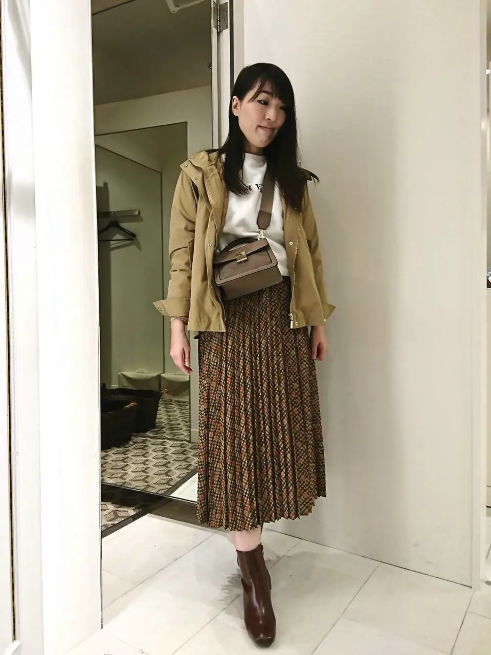  岡 コーディネート画像