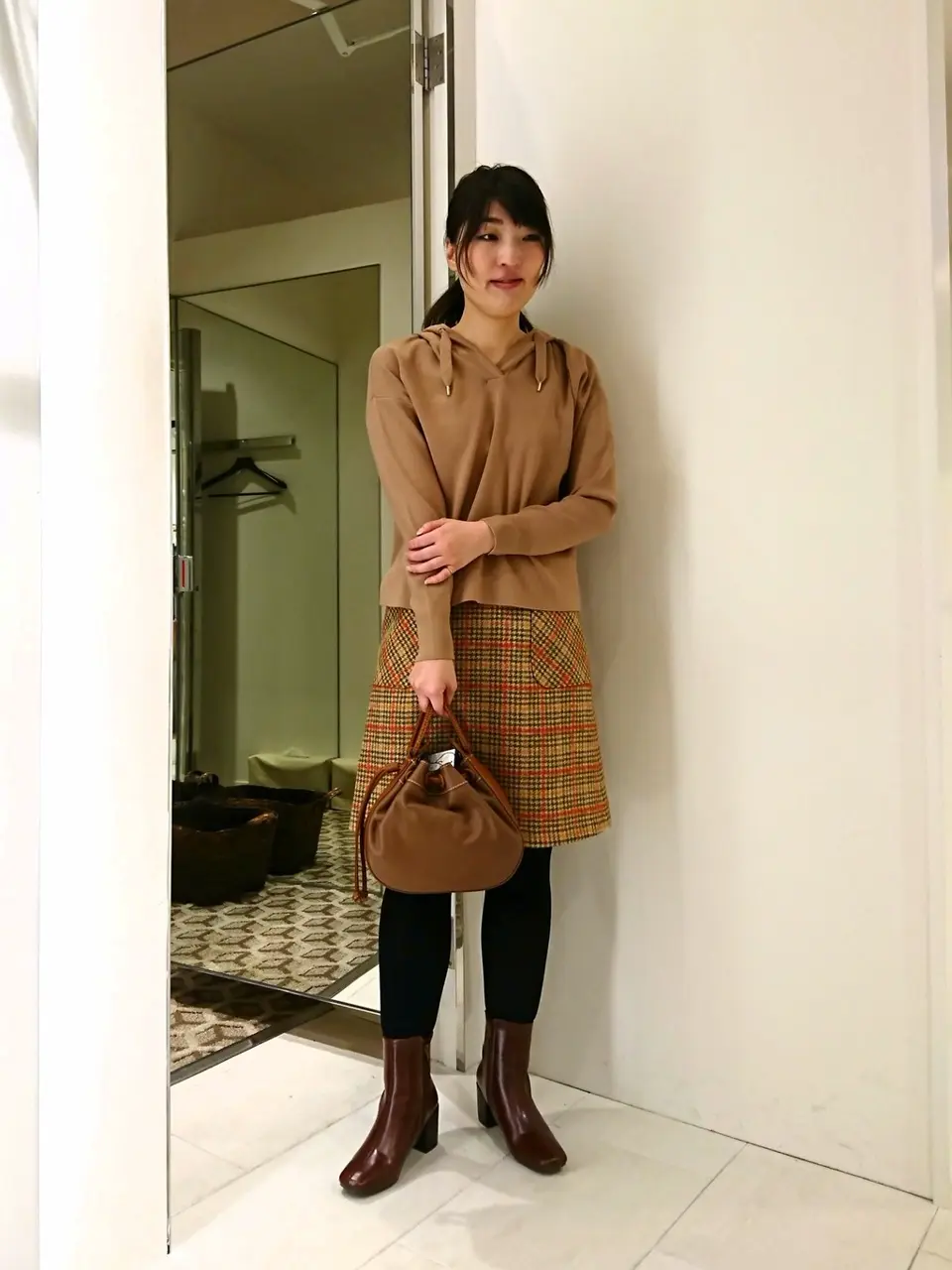  岡 コーディネート画像