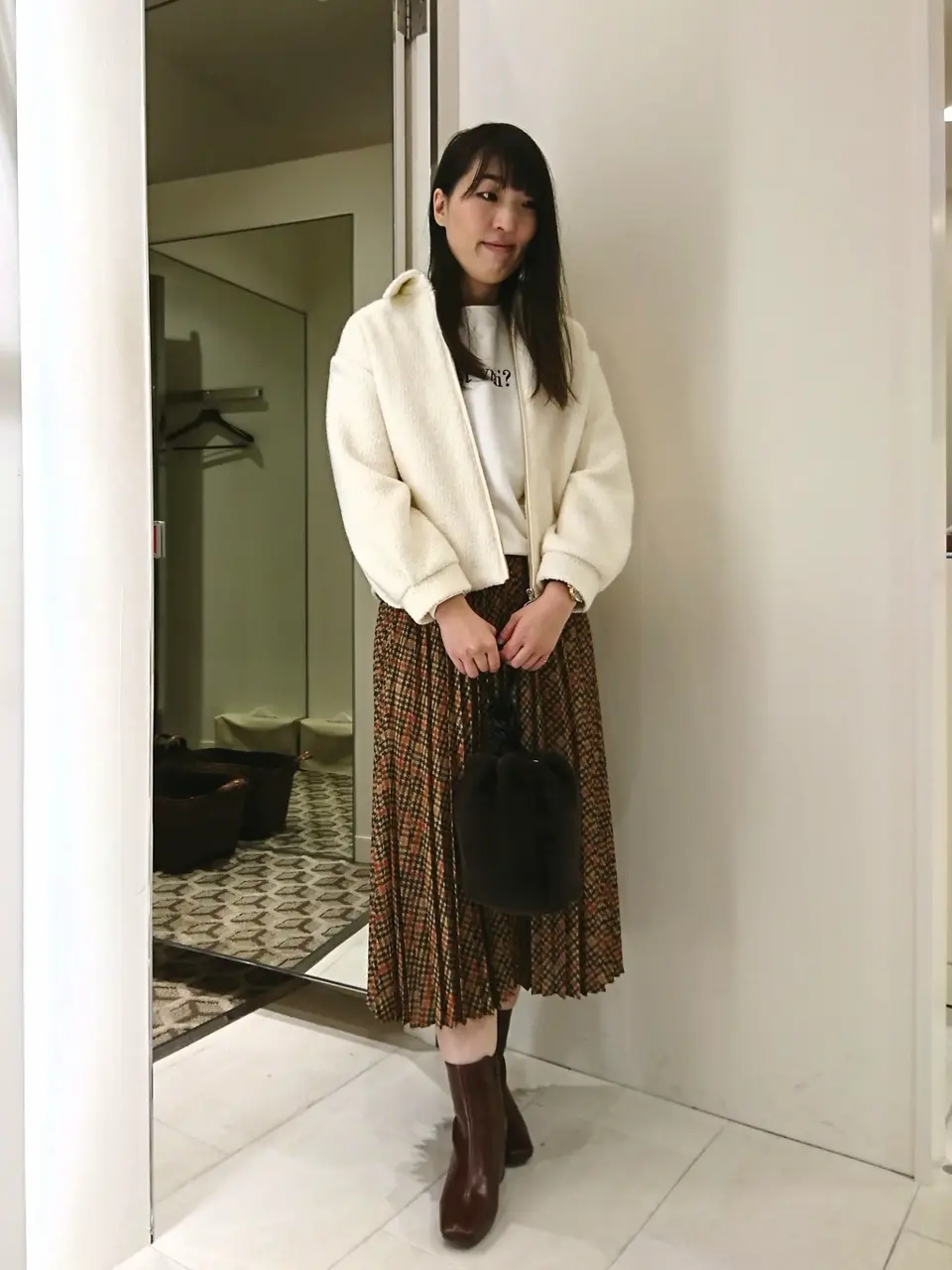  岡 コーディネート画像