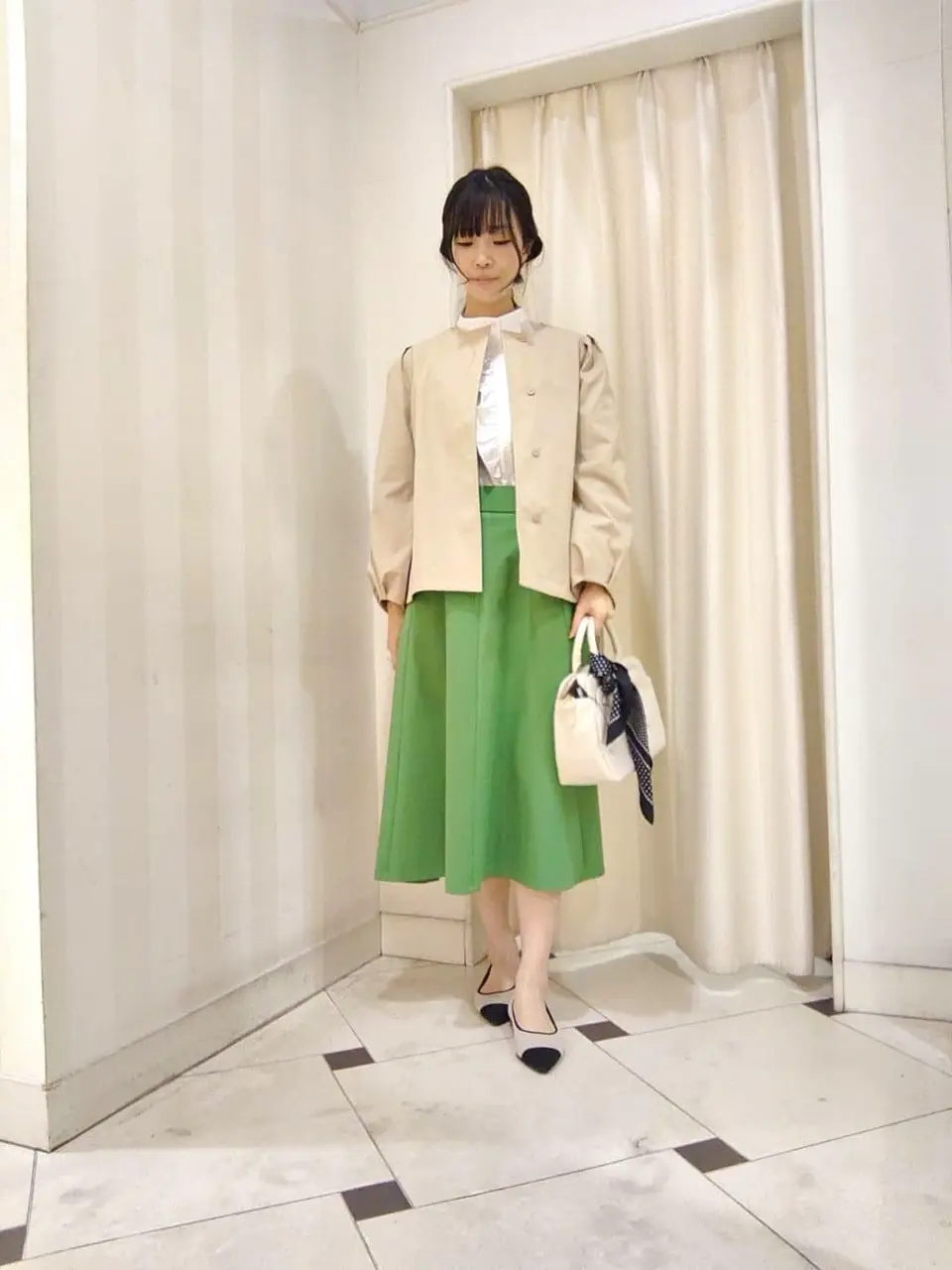  スタッフ コーディネート画像