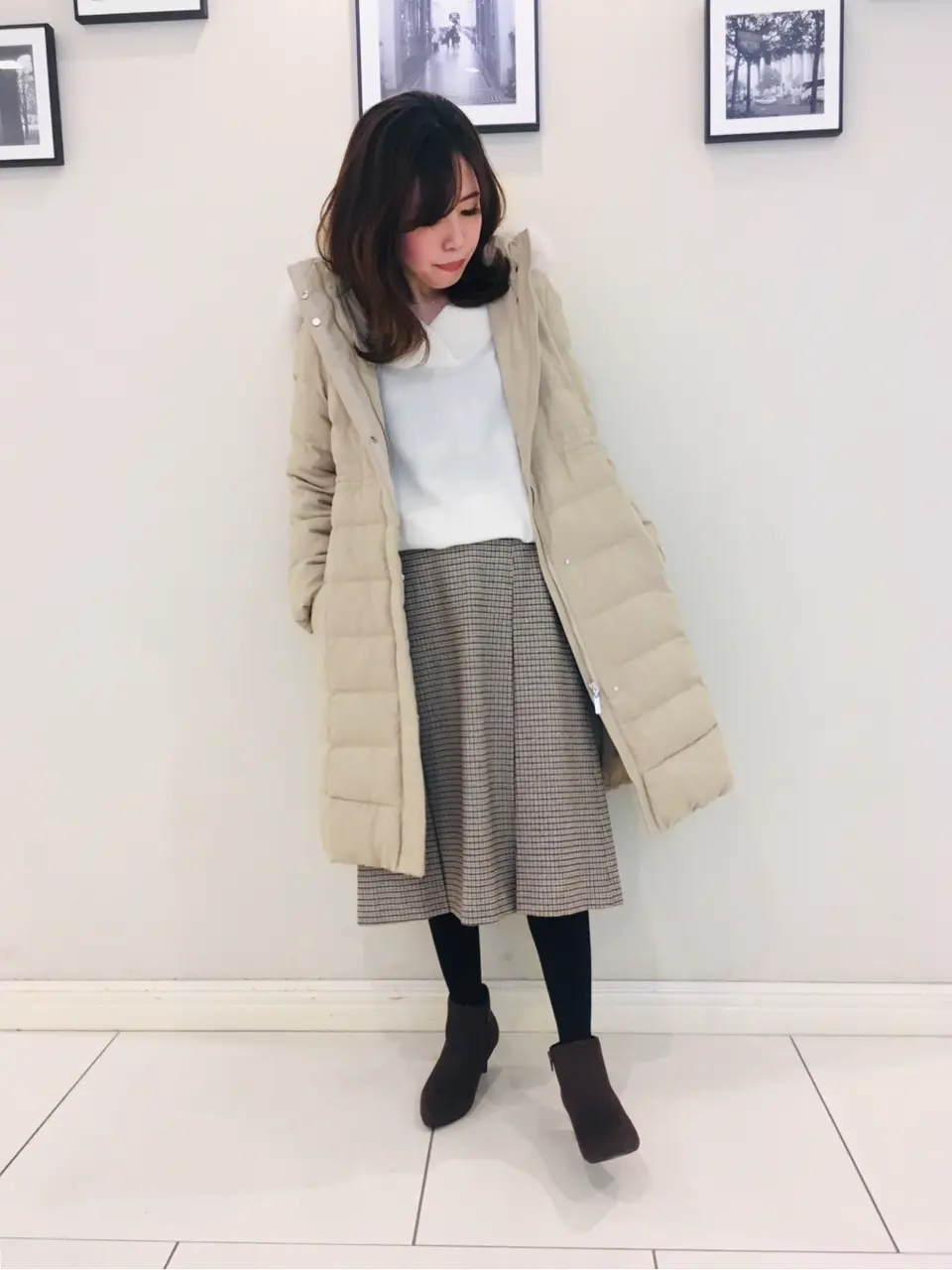  スタッフ コーディネート画像