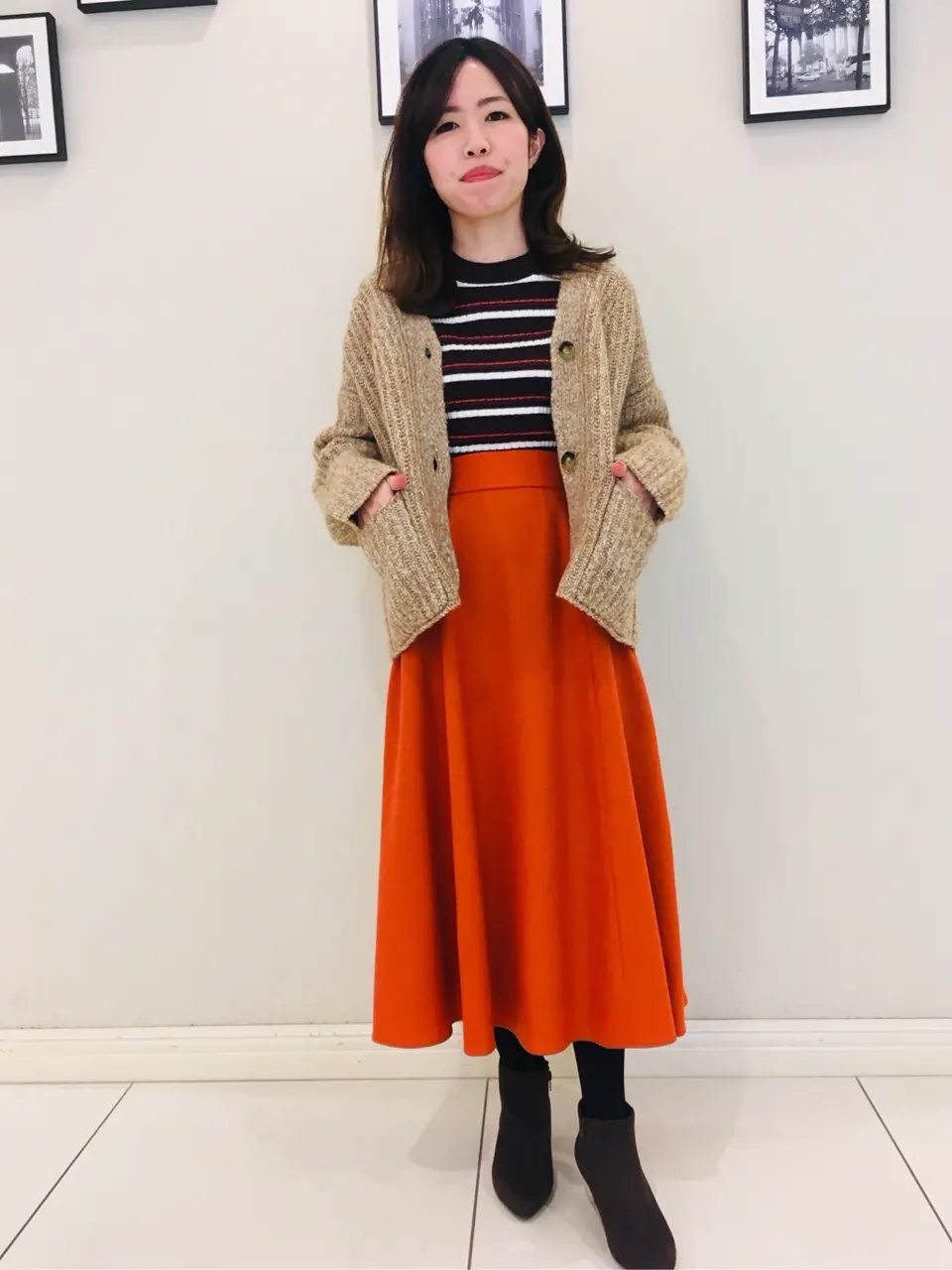  スタッフ コーディネート画像