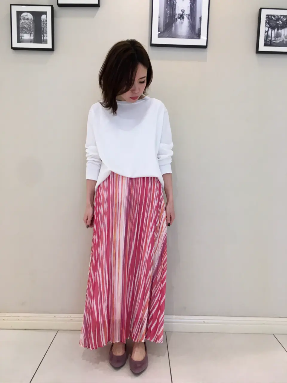  スタッフ コーディネート画像