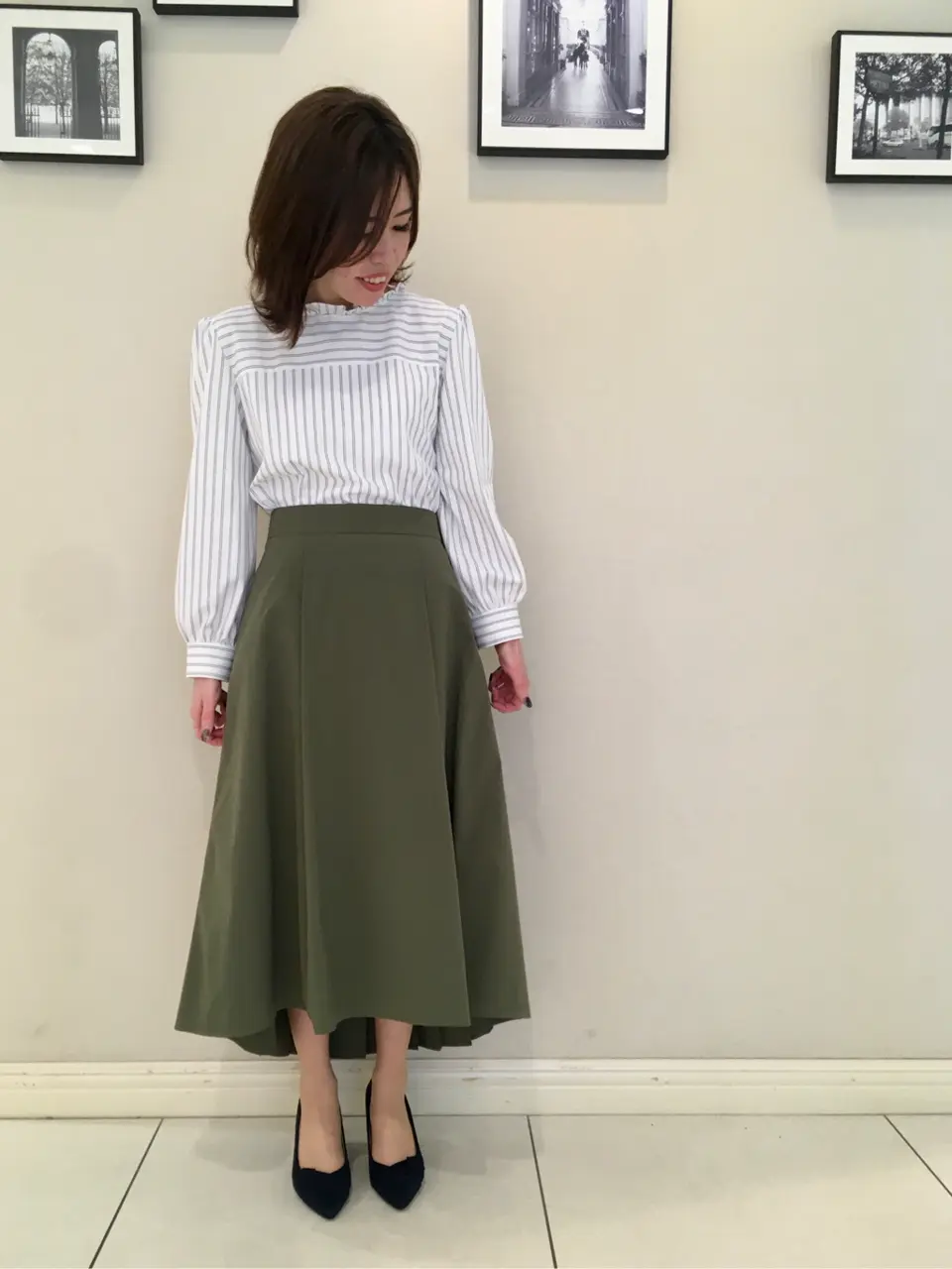  スタッフ コーディネート画像