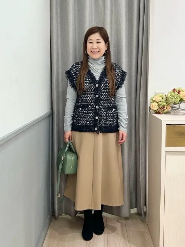  スタッフ コーディネート画像