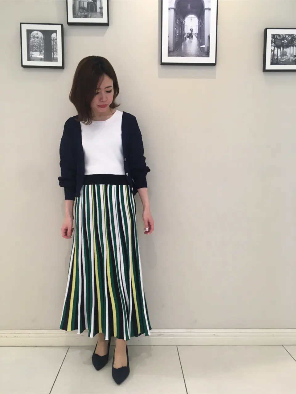  スタッフ コーディネート画像